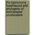 The taphonomy fossilrecord and phylogeny of stomatopod crustaceans