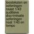 Leesteksten en oefeningen naast 1/43 auditieve discriminatie oefeningen naat 1/43 en tempo