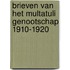 Brieven van het Multatuli Genootschap 1910-1920