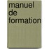 Manuel de formation