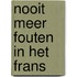 Nooit meer fouten in het Frans