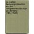 De oudste bestuursprotocollen van het Hoogheemraadschap van Rijnland (1444-1520)