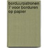 Borduurpatronen 7 voor borduren op papier