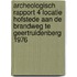Archeologisch Rapport 4 locatie Hofstede aan de Brandweg te Geertruidenberg 1976
