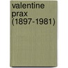 Valentine Prax (1897-1981) by O. Zadkine