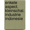 Enkele aspect. kleinschal. industrie indonesie door Onbekend