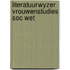 Literatuurwyzer vrouwenstudies soc wet