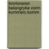 Telefoneren belangryke vorm kommerc.komm