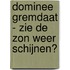 Dominee Gremdaat - zie de zon weer schijnen?