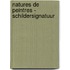 Natures de peintres - schildersignatuur