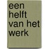 Een helft van het werk