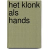 Het klonk als hands door Kees Opmeer