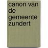 CANON van de gemeente Zundert door J. Nouws