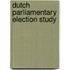 Dutch parliamentary election study