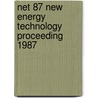 Net 87 new energy technology proceeding 1987 door Onbekend