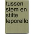 Tussen stem en stilte Leporello