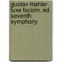 Gustav Mahler luxe facsim. ed. Seventh Symphony