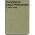 Bouwprijzen Gebouwelementen Ruwbouw