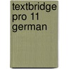 Textbridge Pro 11 German door Onbekend