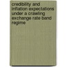 Credibility and inflation expectations under a crawling exchange rate band regime door E. Dykman
