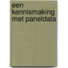 Een kennismaking met paneldata by I.T. van den Doel