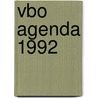 Vbo agenda 1992 door Onbekend