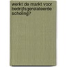 Werkt de markt voor bedrijfsgerelateerde scholing? by W. Groot