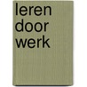 Leren door werk by K. Visser