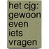 Het CJG: gewoon even iets vragen