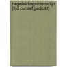 Begeleidingsintensitijd (tijd cursief gedrukt) door M.J. Haverman