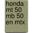 Honda mt 50 mb 50 en mtx