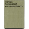 Leerplan humanistisch vormingsonderwys by Wartna