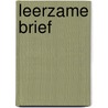 Leerzame brief by Bloot
