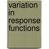 Variation in response functions by Saris