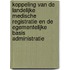 Koppeling van de landelijke medische registratie en de egementelijke basis administratie