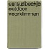 Cursusboekje Outdoor Voorklimmen