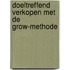 Doeltreffend Verkopen met de GROW-methode