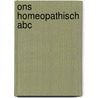 Ons homeopathisch abc door Geelhuyzen