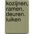Kozijnen, ramen, deuren. luiken