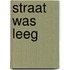 Straat was leeg