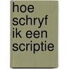 Hoe schryf ik een scriptie door Walther Donner