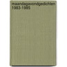 Maandagavondgedichten 1983-1985 by Vinkenoog