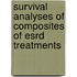 Survival analyses of composites of ESRD treatments