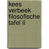 Kees verbeek filosofische tafel ii door Teeuwen