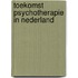 Toekomst psychotherapie in nederland
