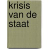 Krisis van de staat door Negri