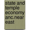 State and temple economy anc.near east door Lipinski