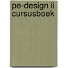 PE-design II cursusboek door L. van der Heijden