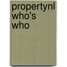 PropertyNL Who's Who by Unknown