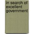 In search of Excellent Government